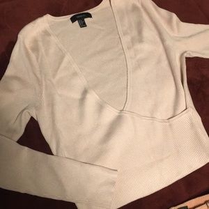 Blush Pink Ballet Sweater Plus Sized